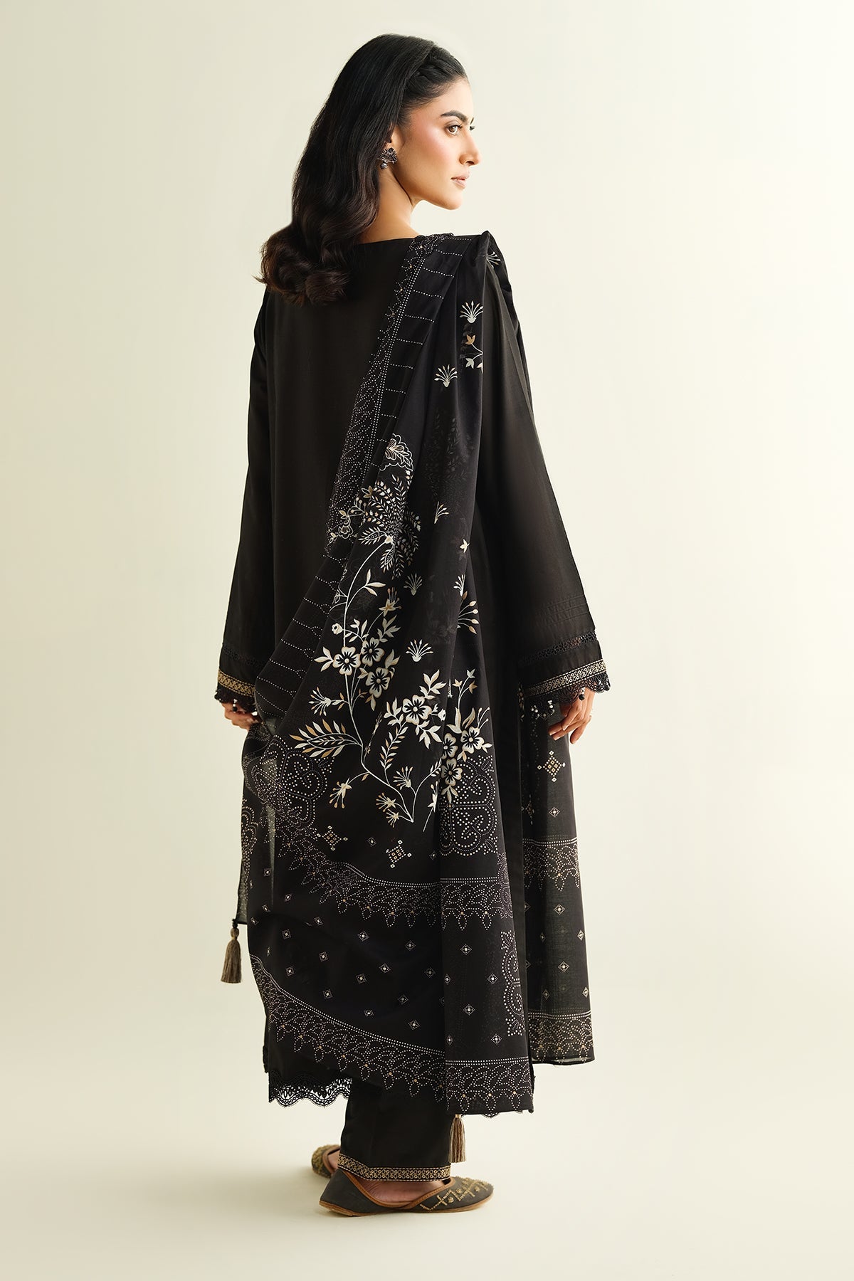 2 Piece - Embroidered Suit - C6127