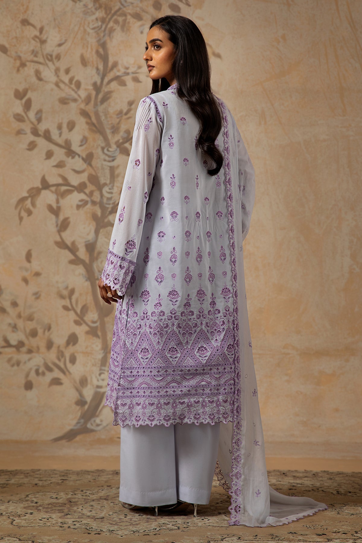 4 Piece - Premium Pure Voile Suit - MC1607-2