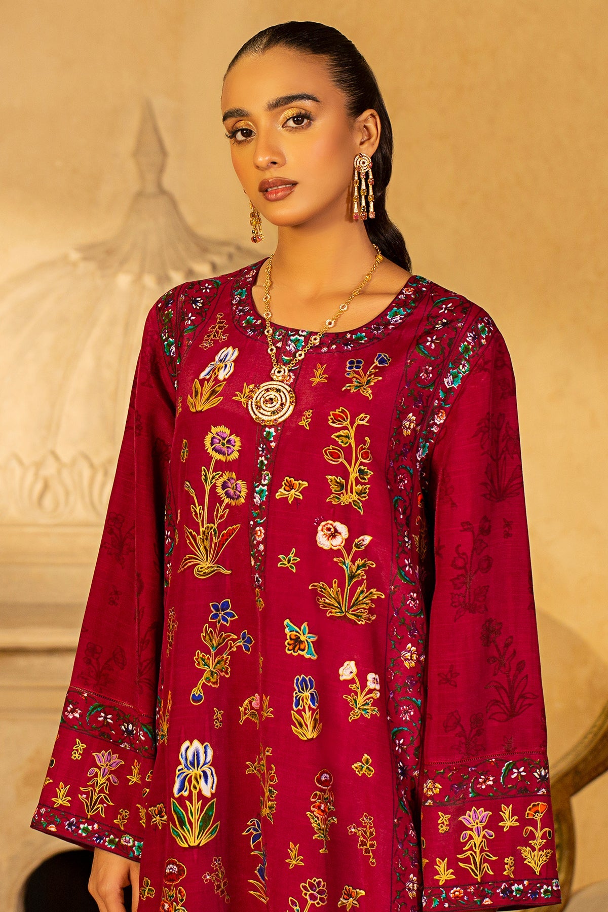 2 Piece Pk Raw Silk Shirt & Trouser-mcp1412-1
