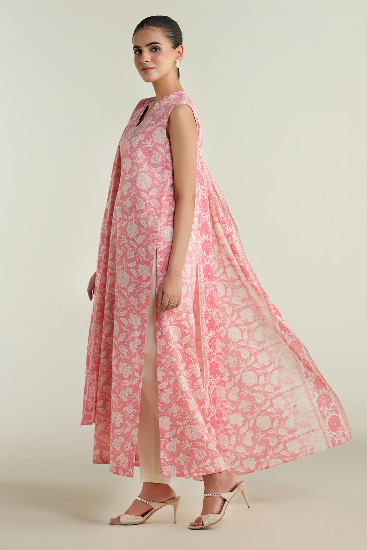 2 Piece - Printed Suit - C6264