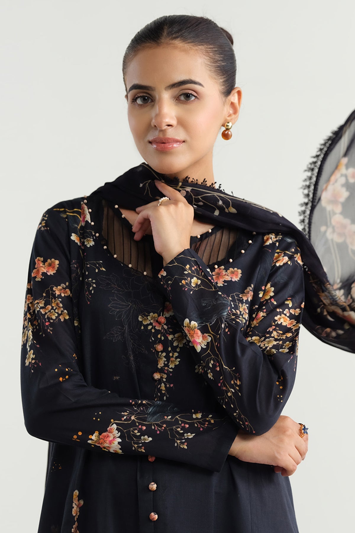 3 Piece - Printed
Suit - C6292