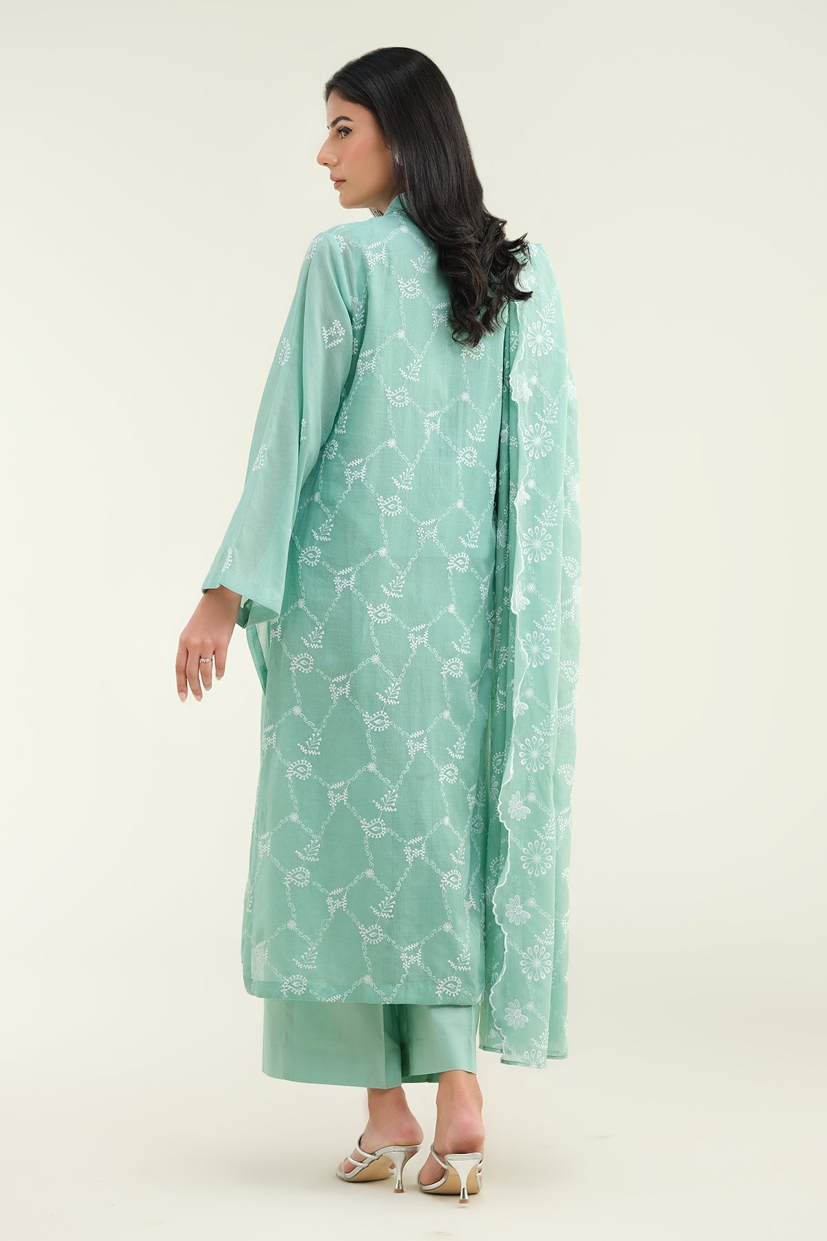 4 Piece-Embroidered Suit-E1728