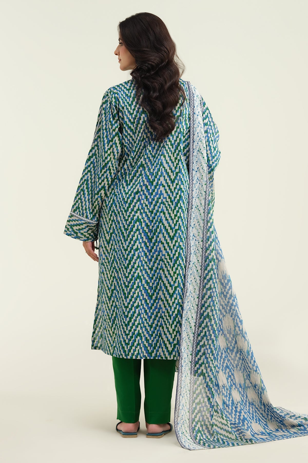 3 Piece- Printed Suit-KPA24-P3017-17