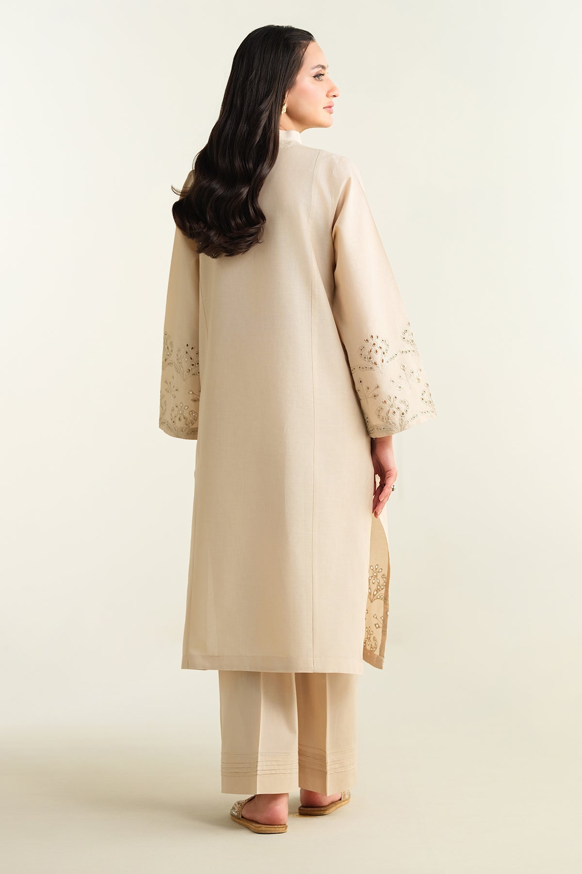 2 Piece- Embroidered Suit- KPS25-P3202
