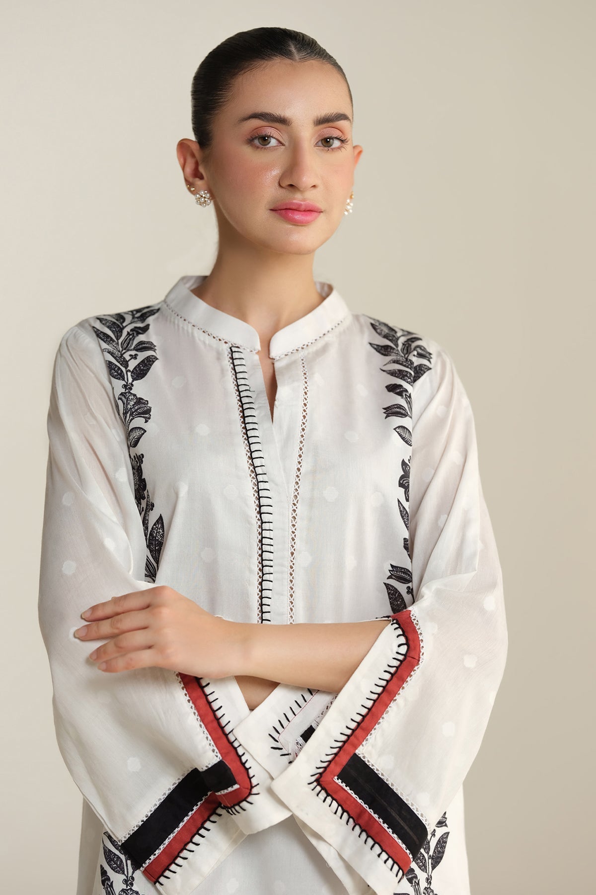 2-Piece Printed Suit-KPS25-P3445