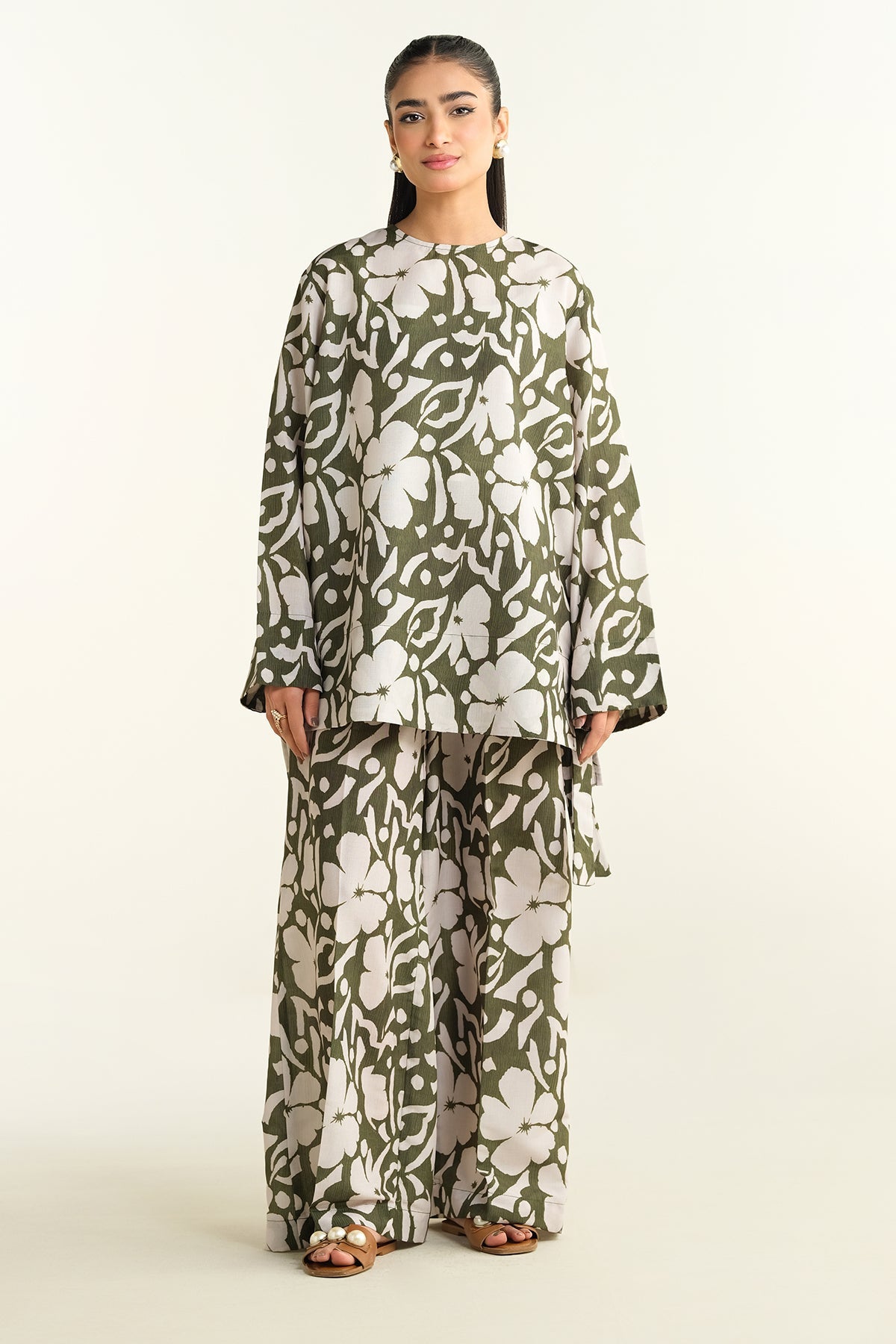 2 Piece-Printed Suit-KPS25-P3455