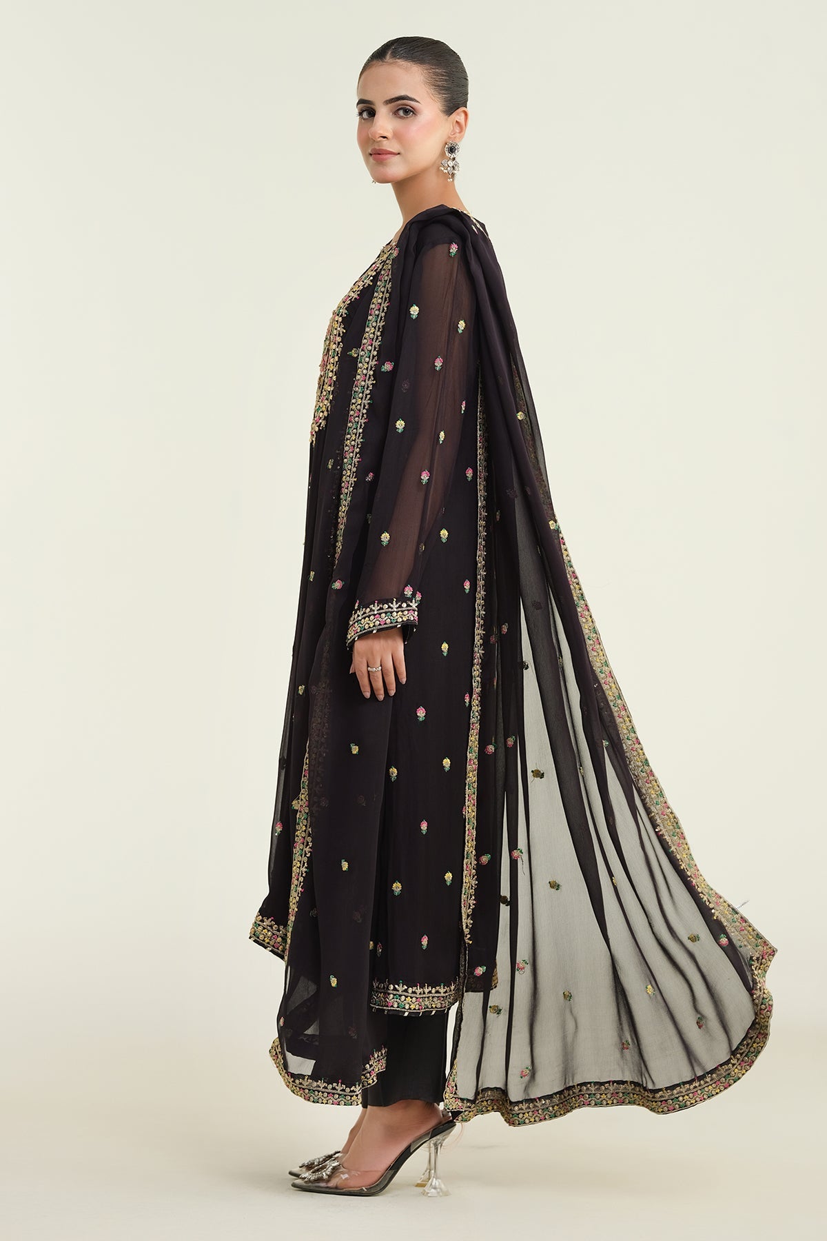 3 Piece- Embroidered Embellished-KPW24-P3027-27