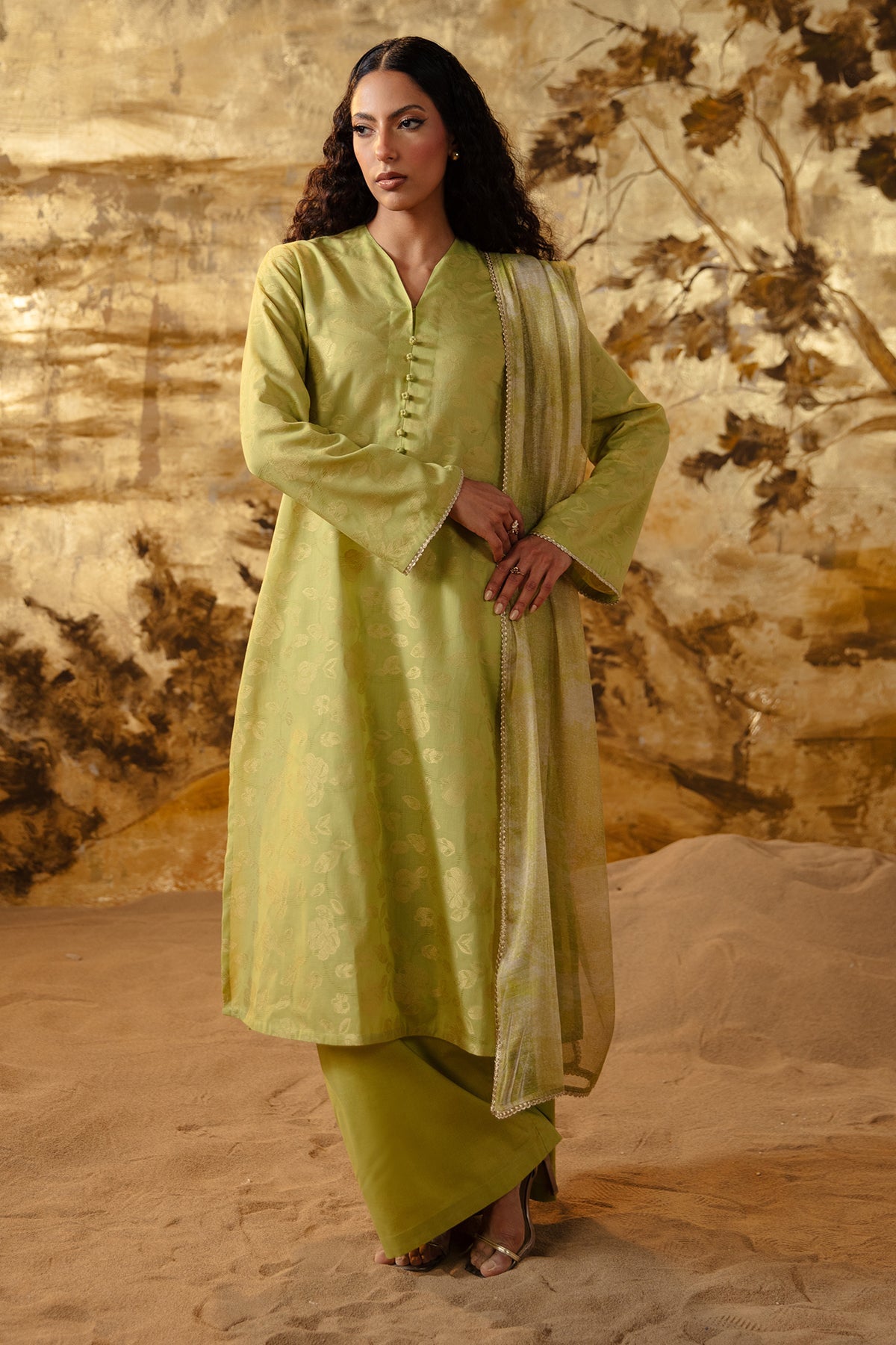 3 Piece - Jacquard Suit - MC1616