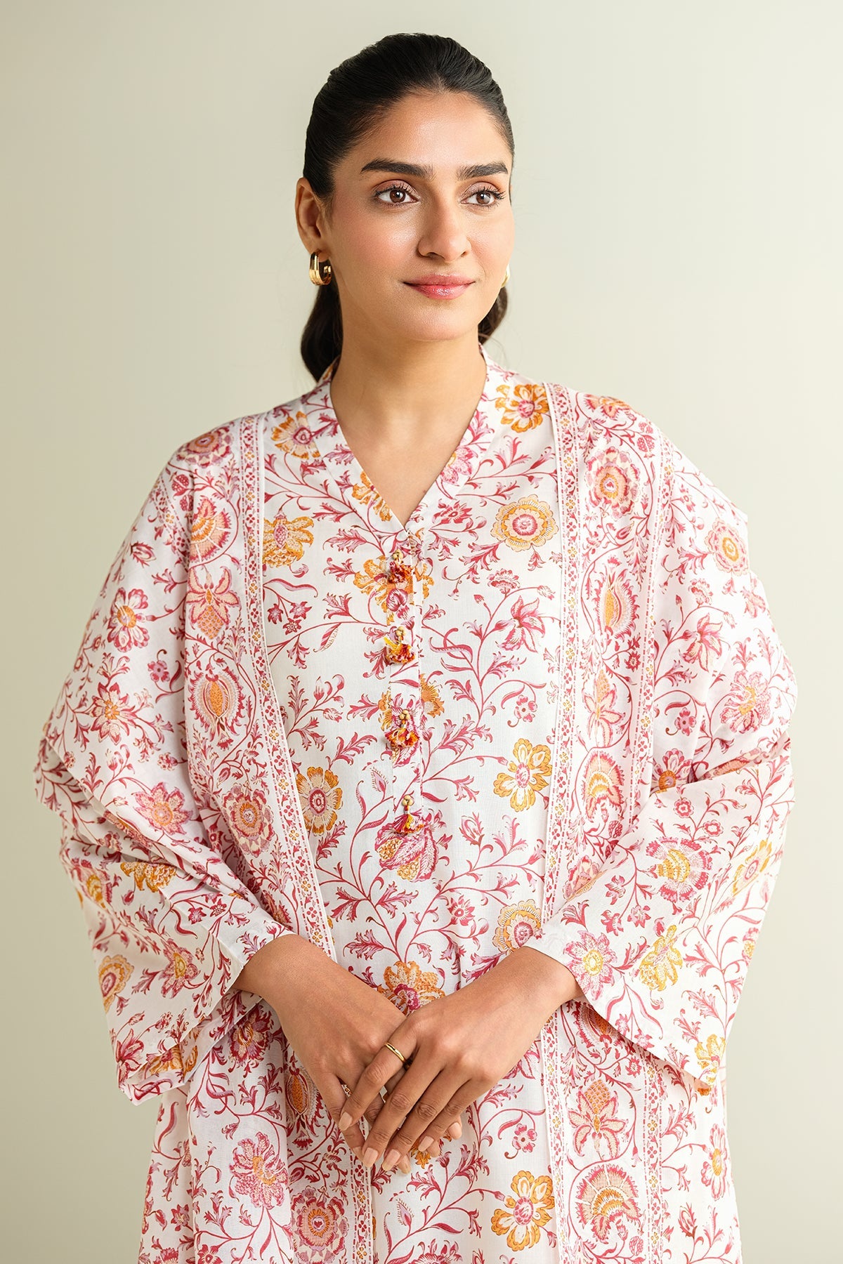 3 Piece - Printed Suit - X6114