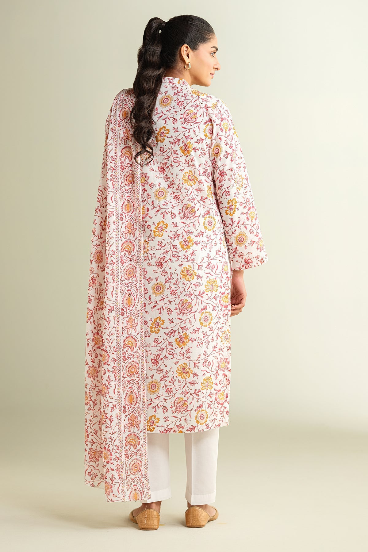 3 Piece - Printed Suit - X6114