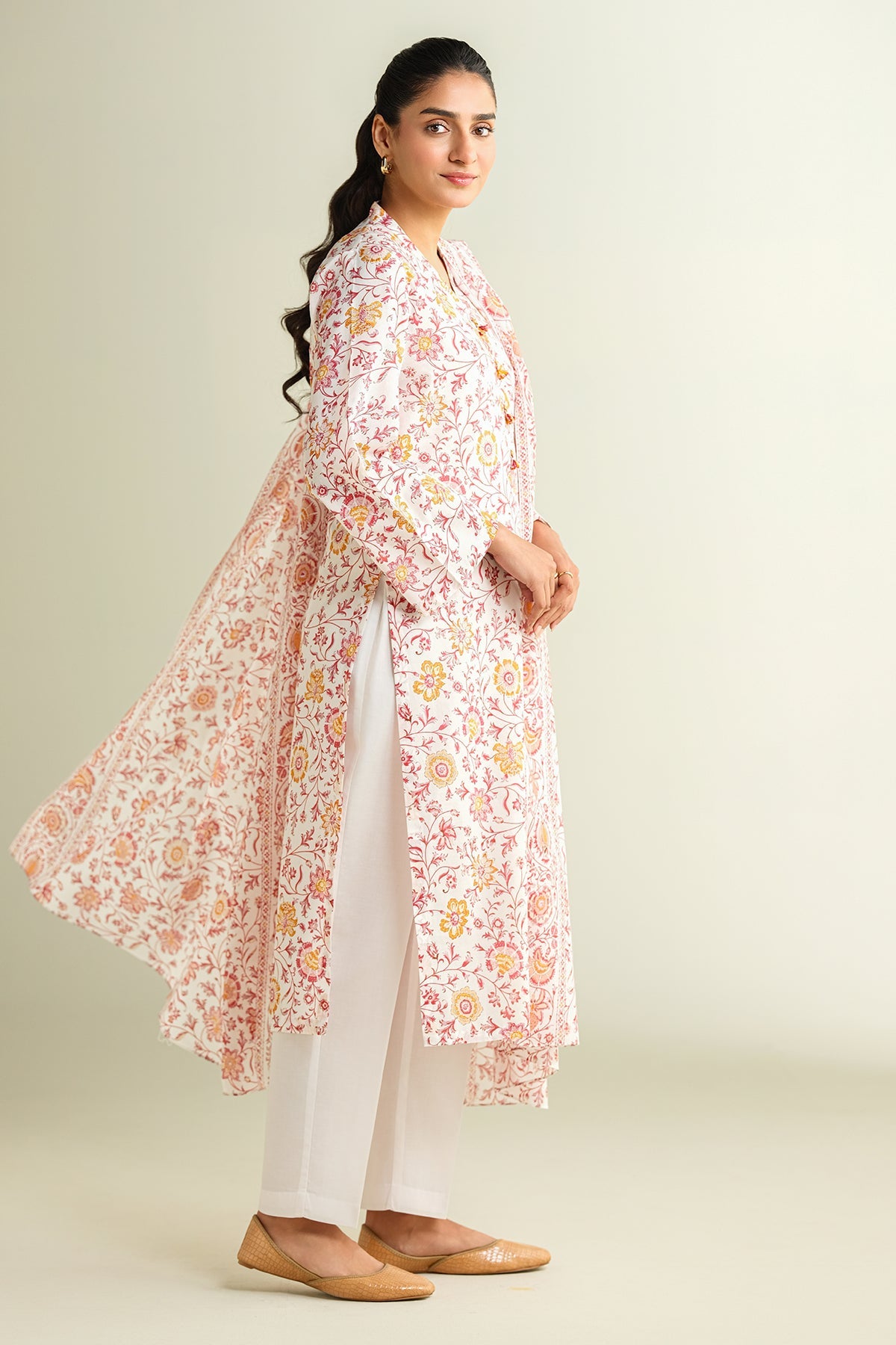 3 Piece - Printed Suit - X6114