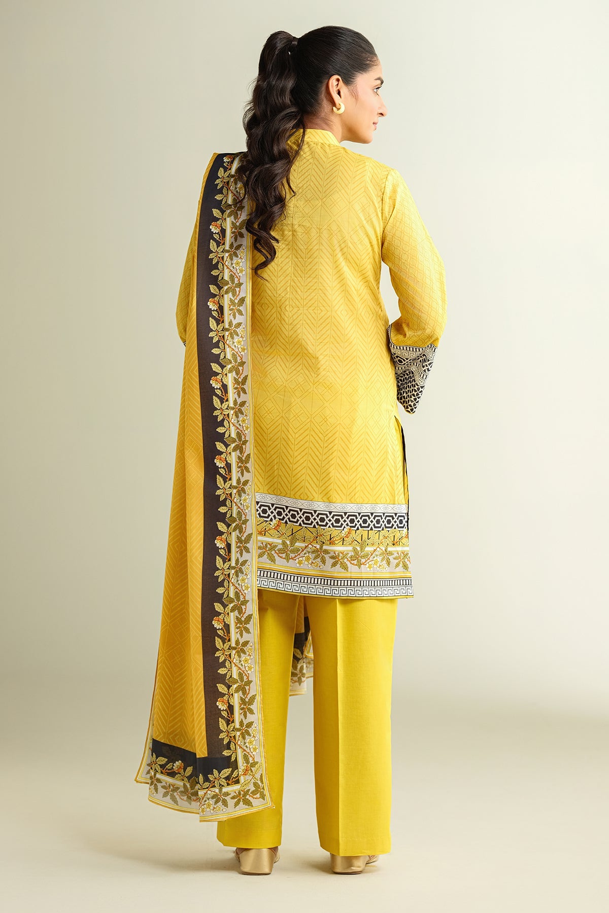 3 Piece - Printed Suit - X6150