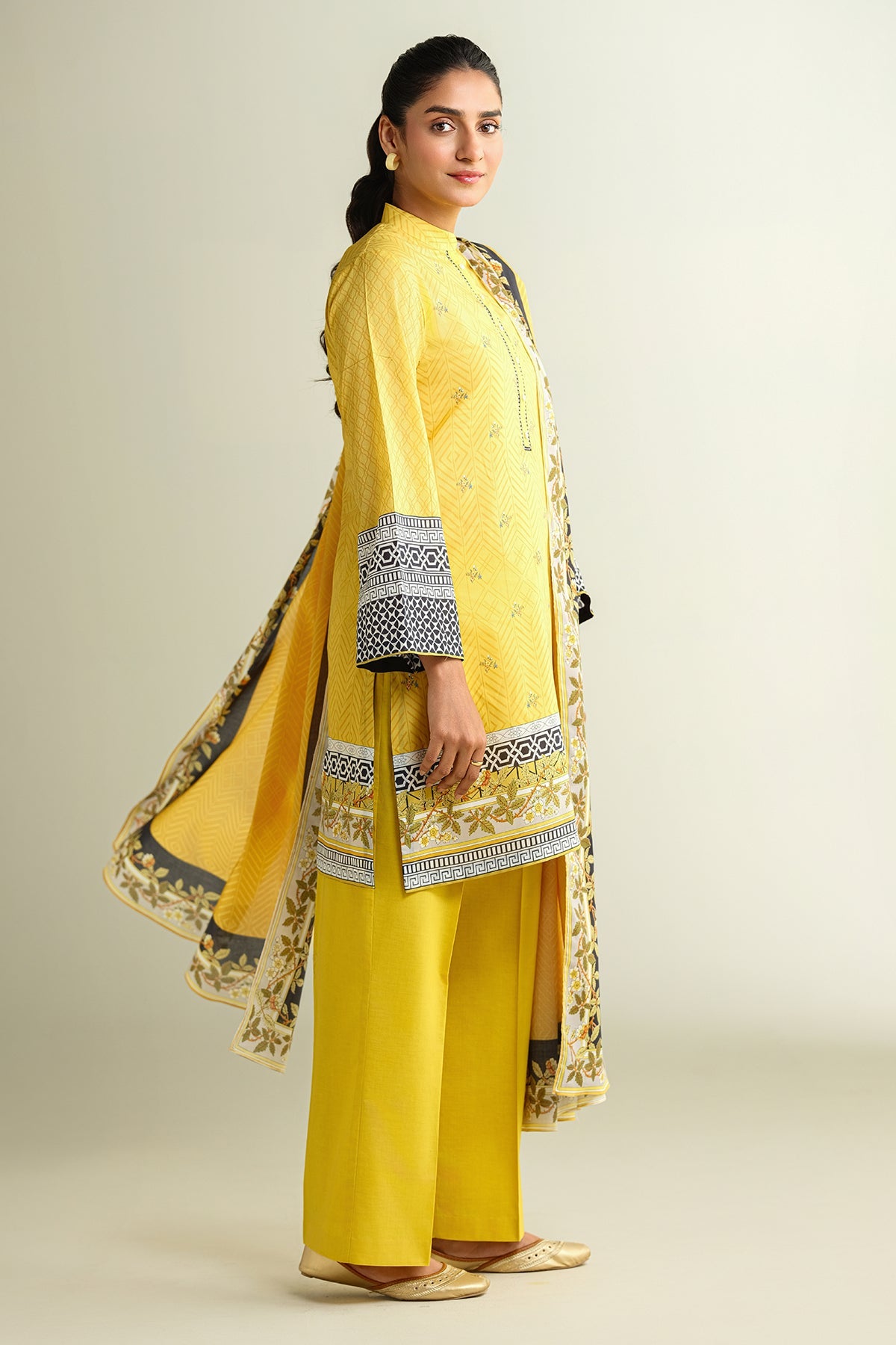 3 Piece - Printed Suit - X6150