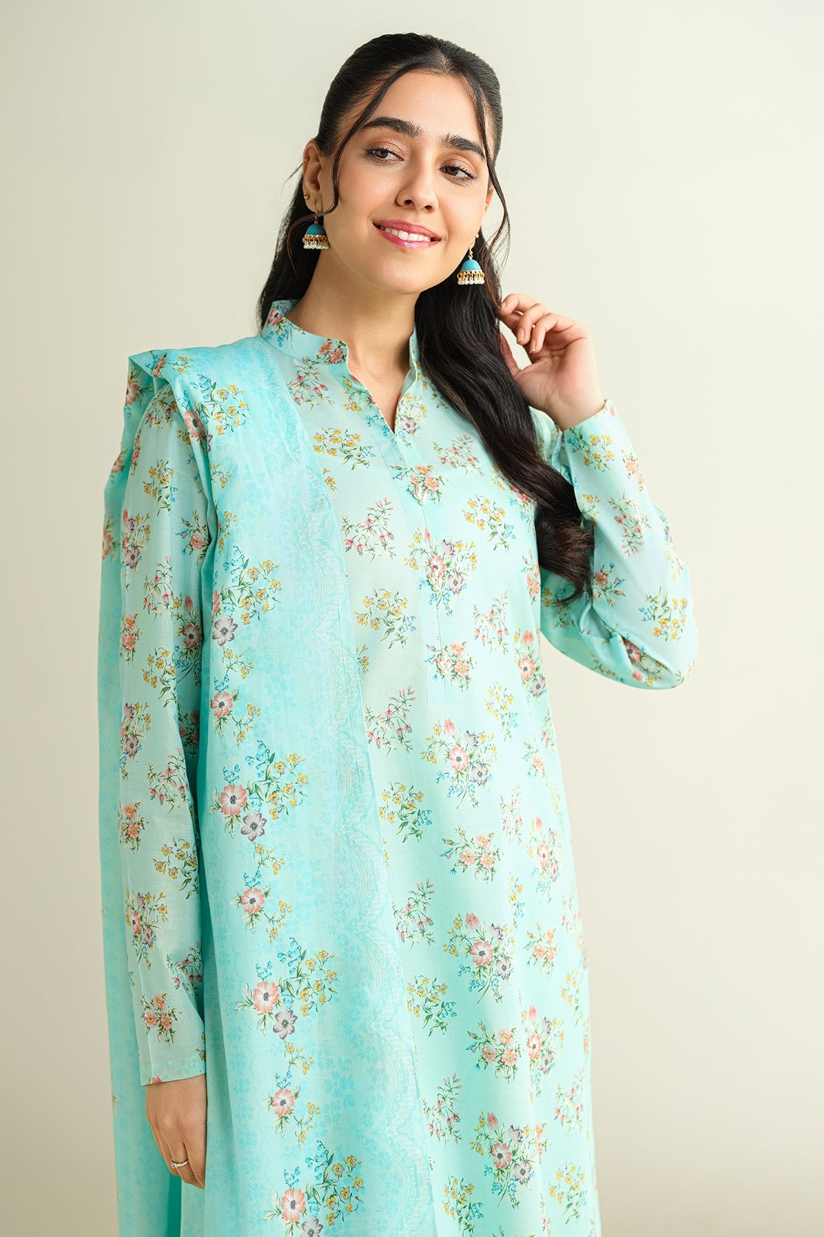 3 Piece - Printed Suit - X6151