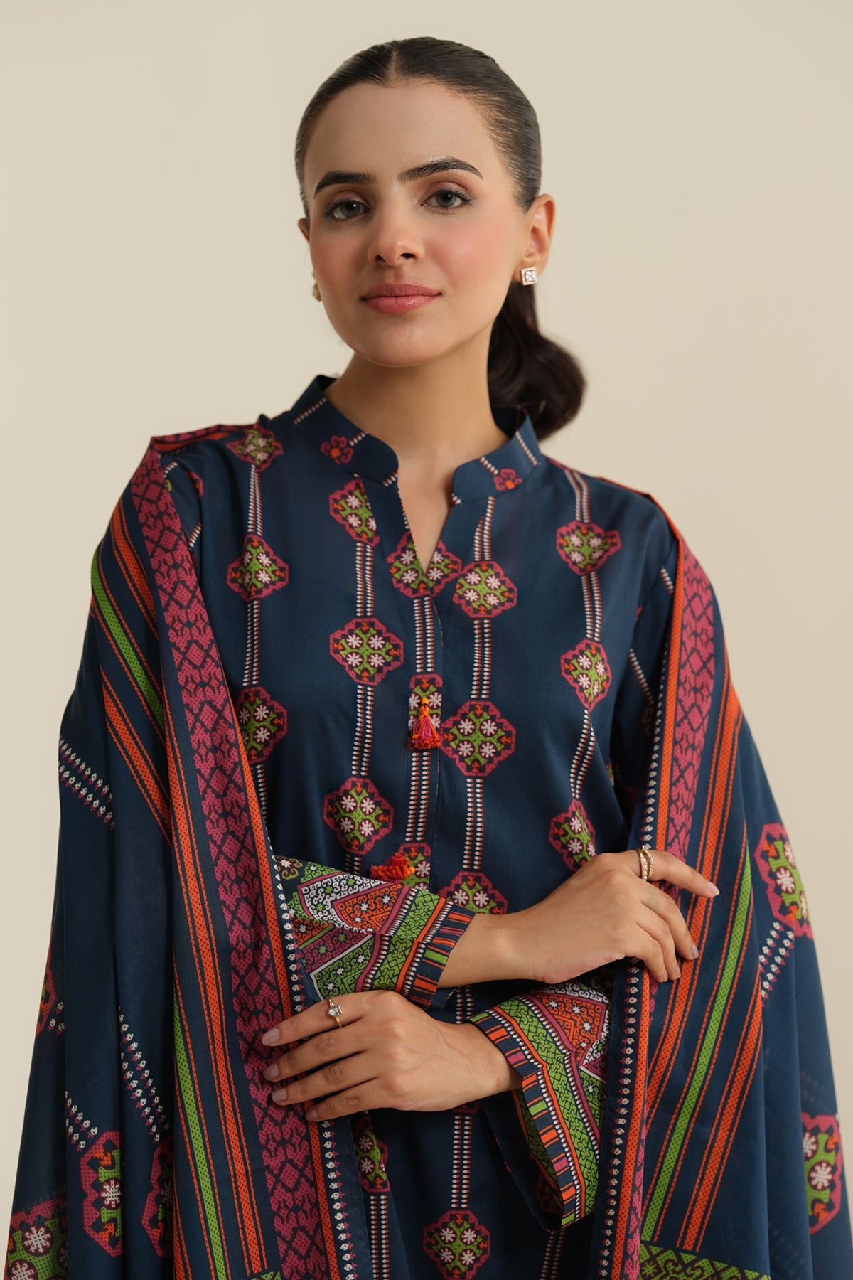 3 Piece - Printed
Suit - X6228