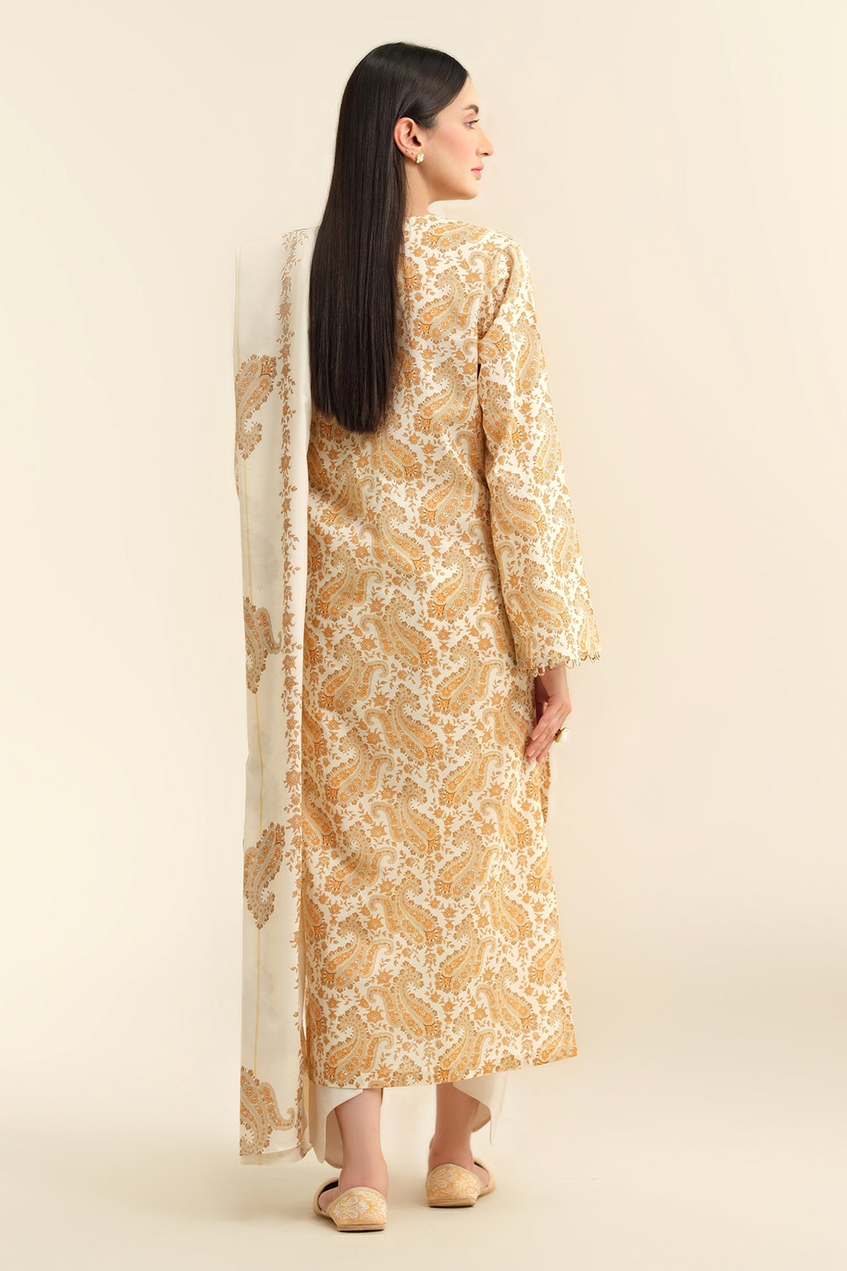 3 Piece - Printed Suit - X6242