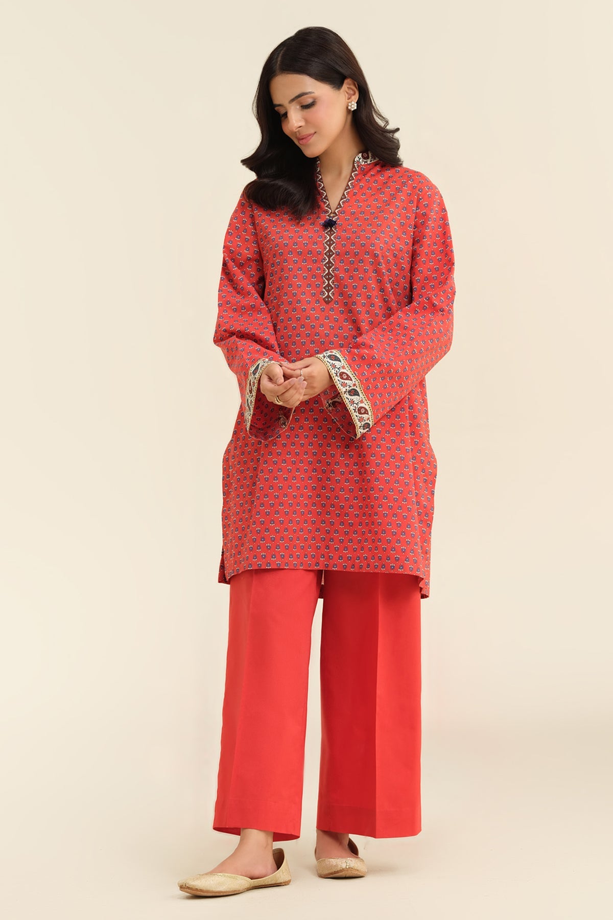 2 Piece - Printed Suit - X6265