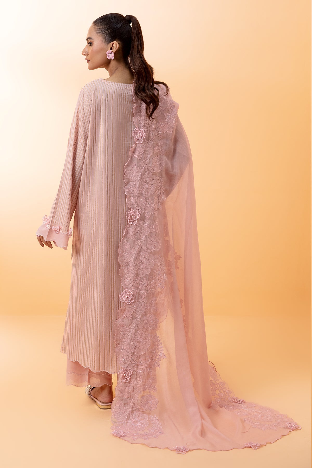 3 Piece Cotton Lawn Suit - C5773-75