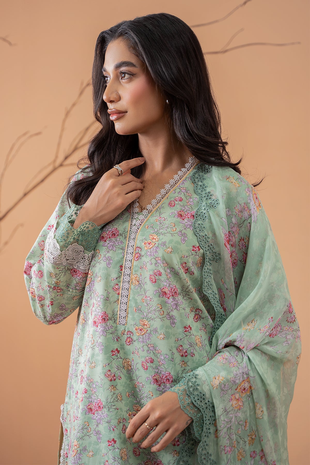 3 Piece Finner Cambric Suit - C5858