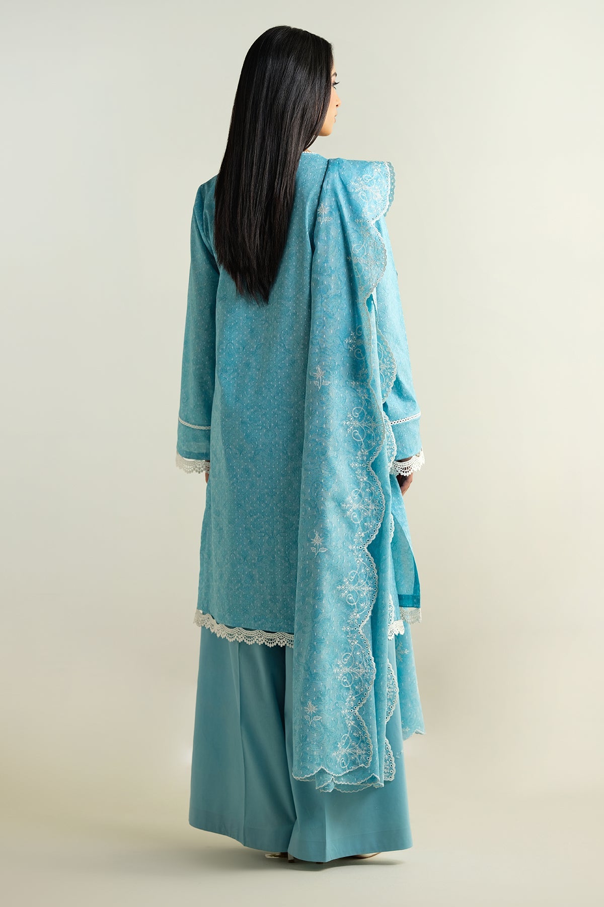 2 Piece - Embroidered Suit - C6205