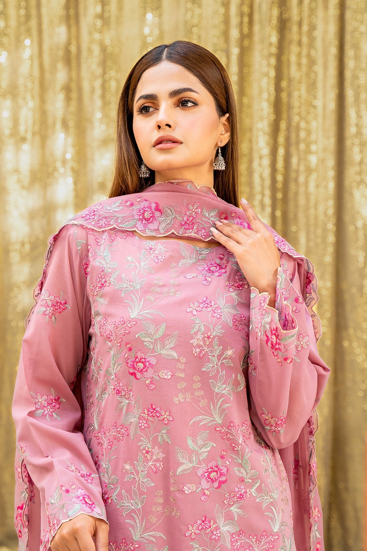 3 Piece Swiss Lawn Suit - E1329-35