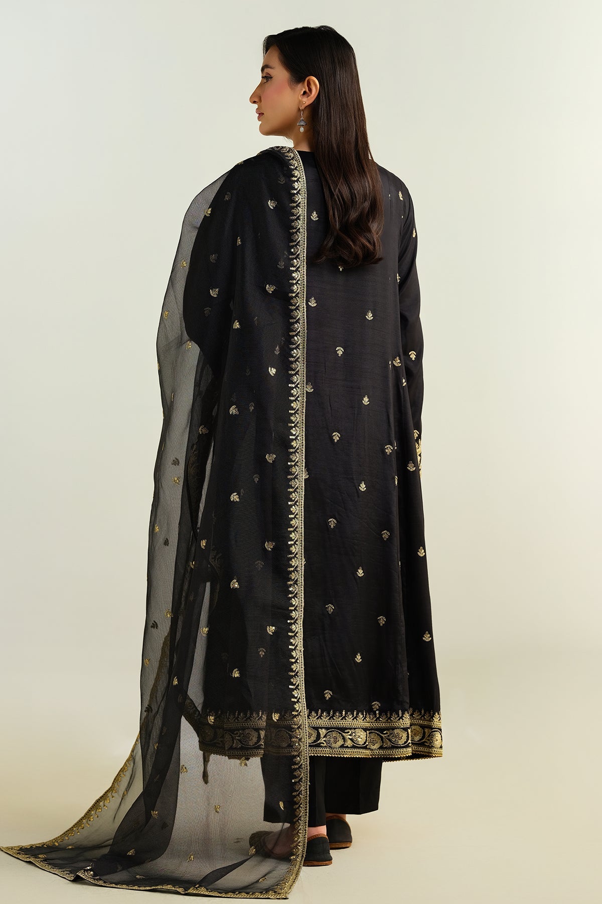 3 Piece - Embroidered Embellished - KPW24-P3154-154