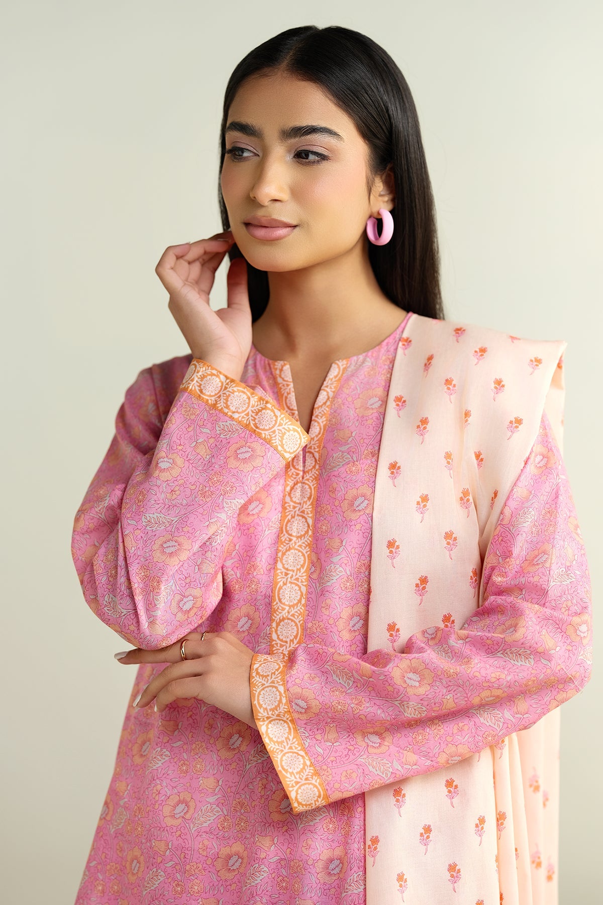 3 Piece - Printed Suit - X6120