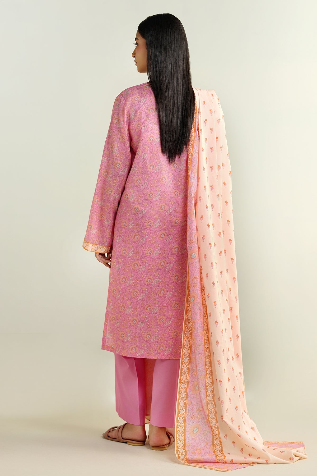 3 Piece - Printed Suit - X6120
