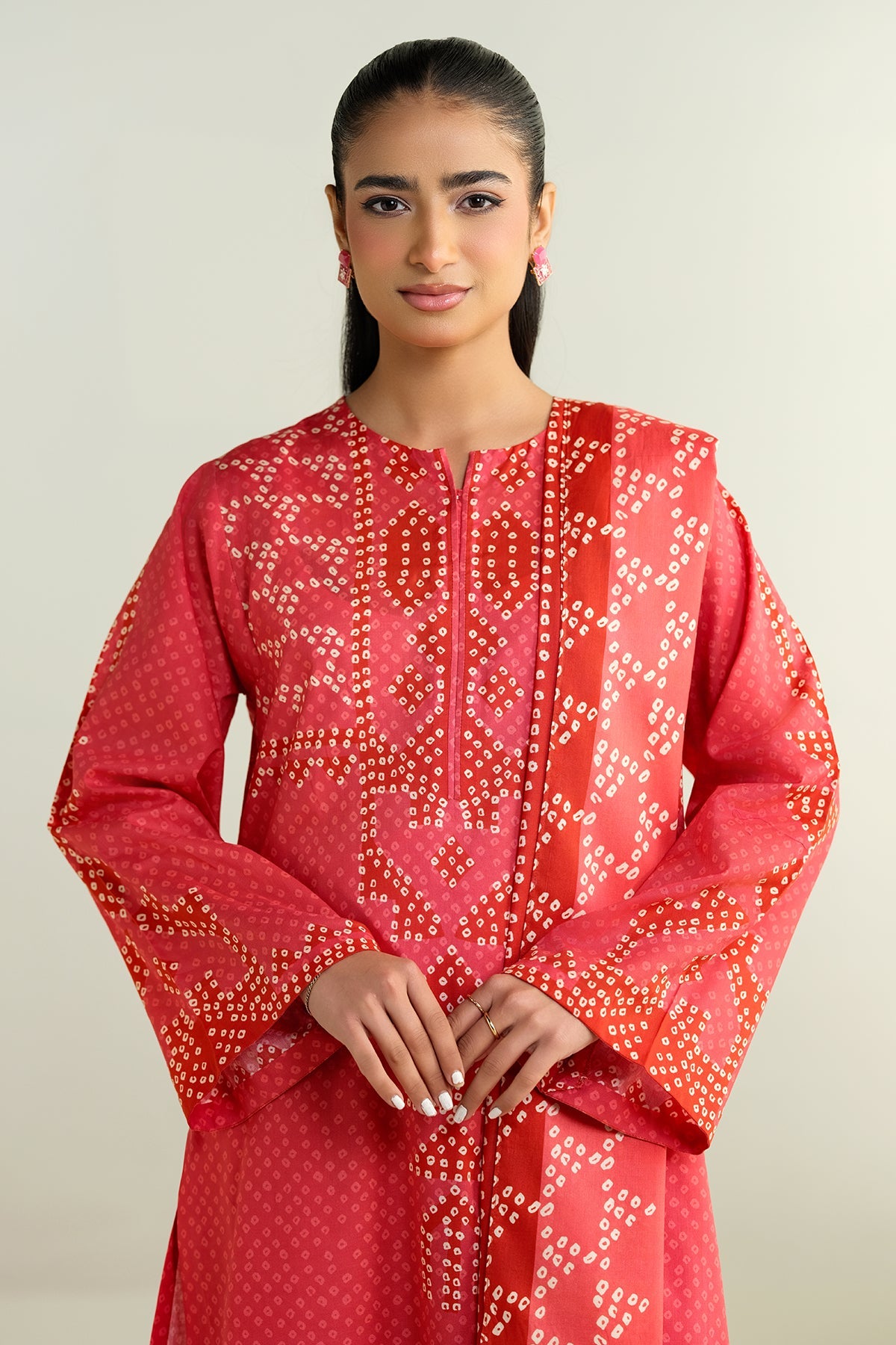 3 Piece - Printed Suit - X6126