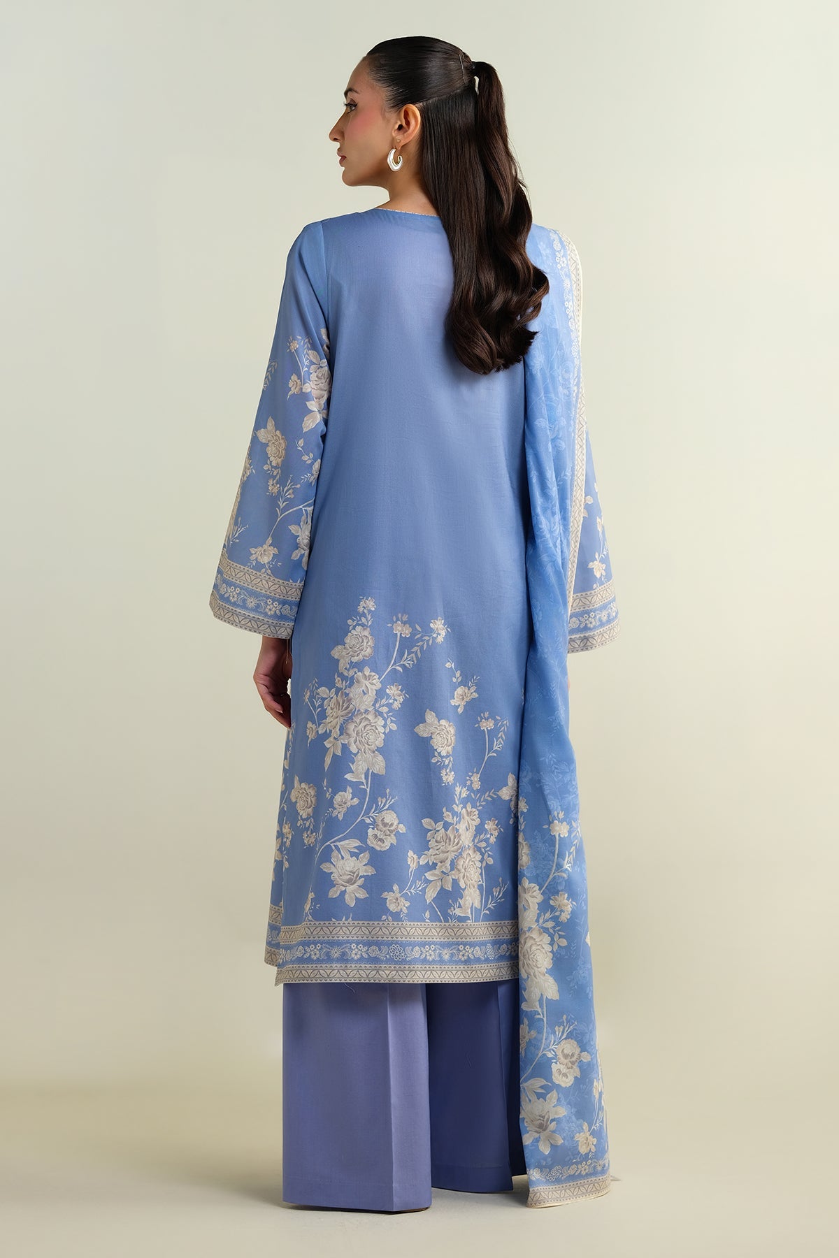 3 Piece - Printed Suit - X6131