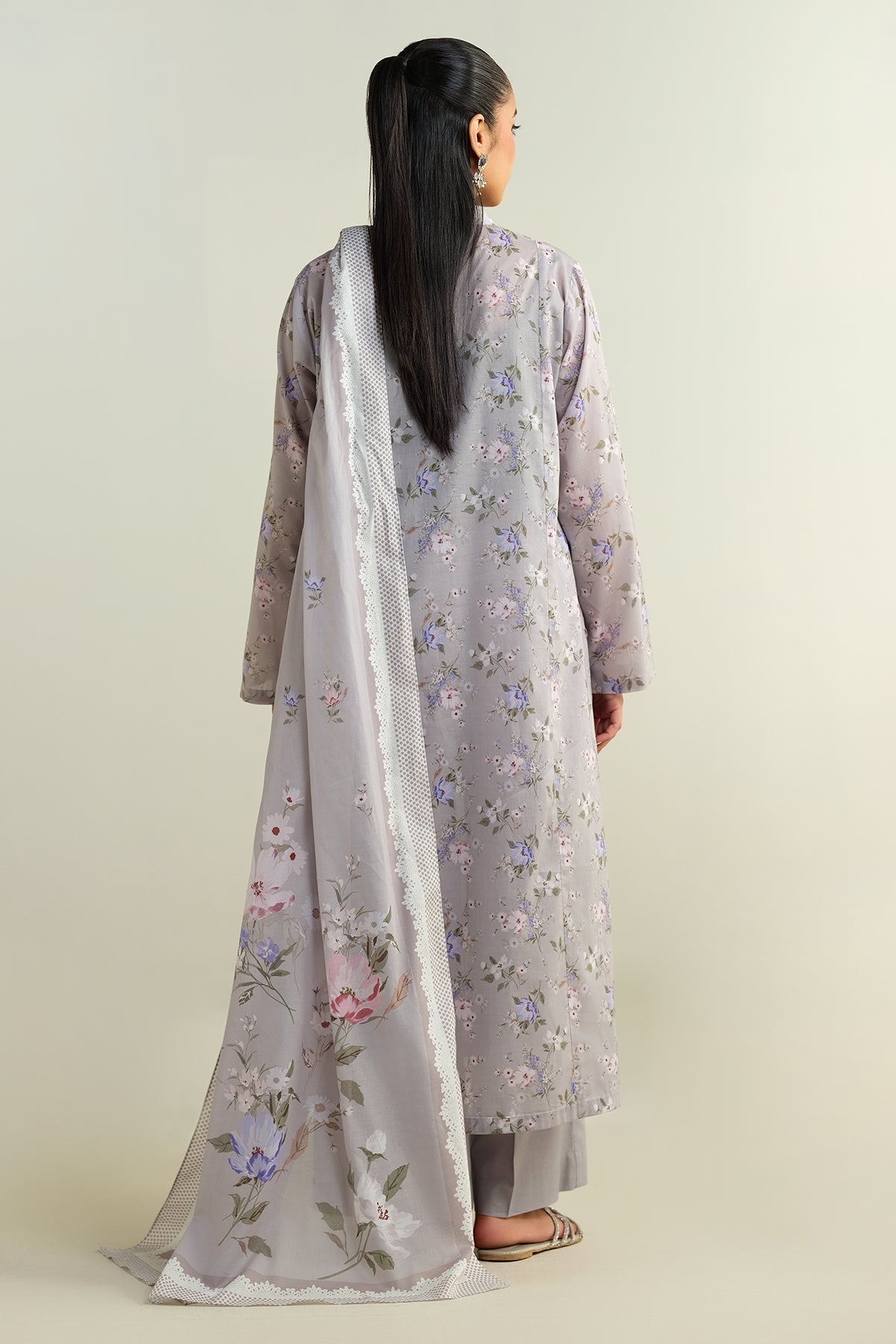 3 Piece - Printed Suit - X6132