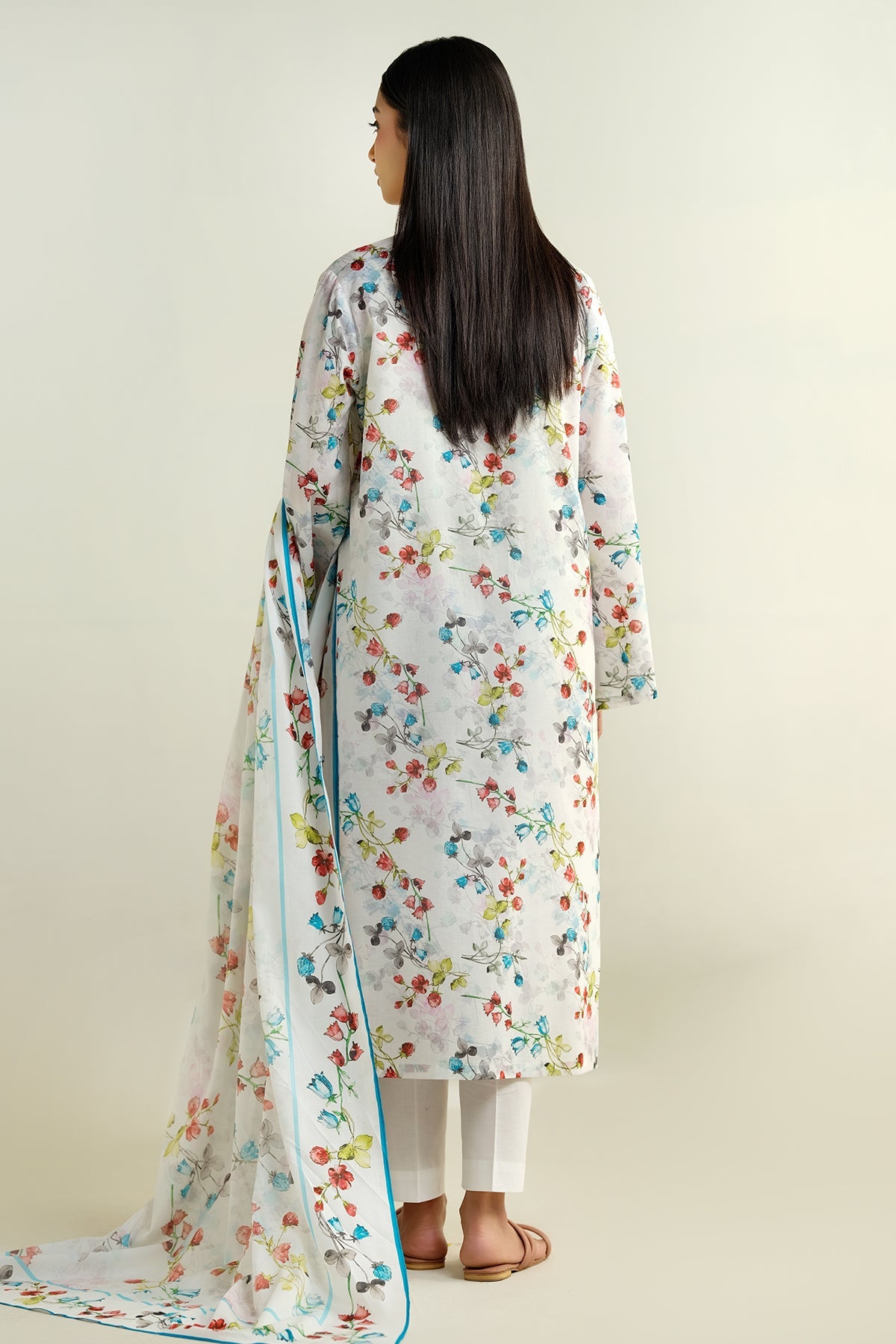 3 Piece - Printed Suit - X6133
