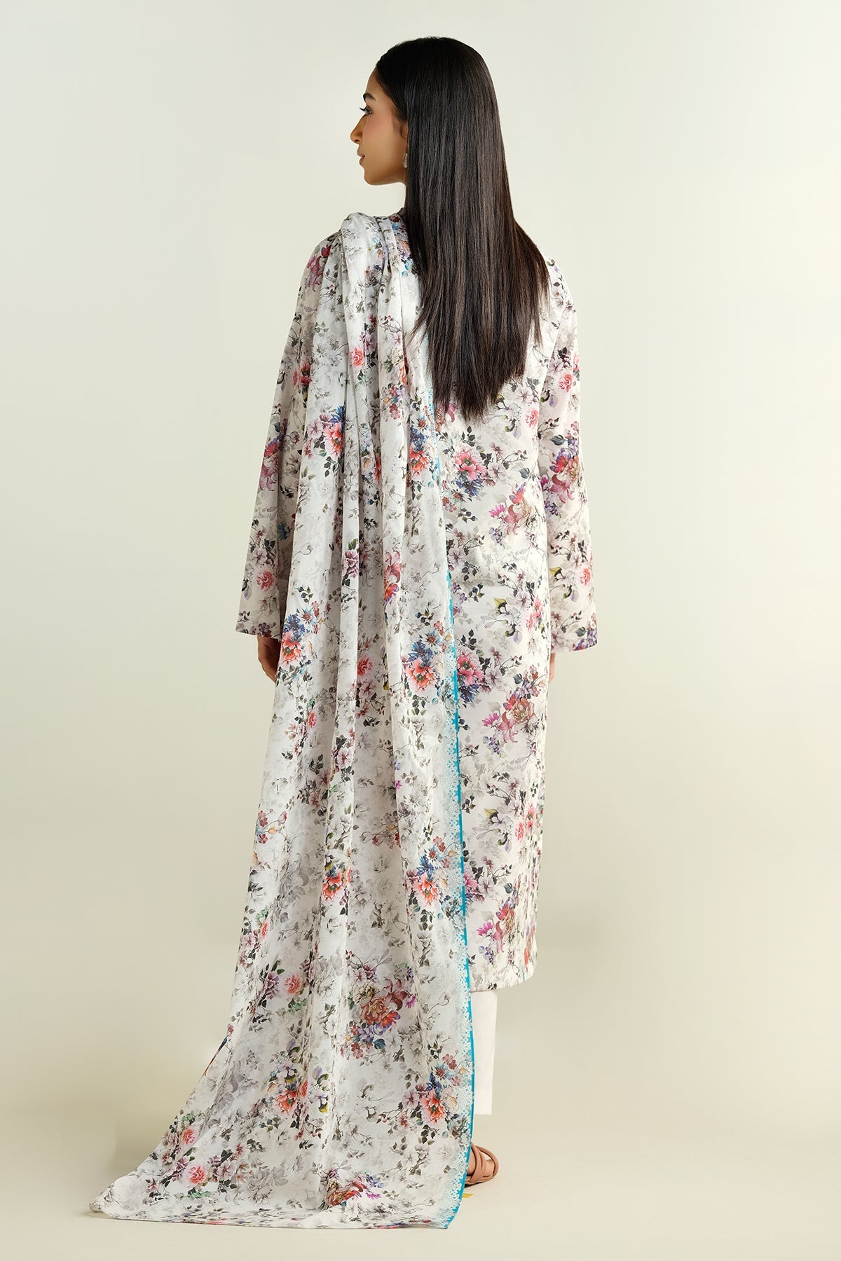 3 Piece - Printed Suit - X6134