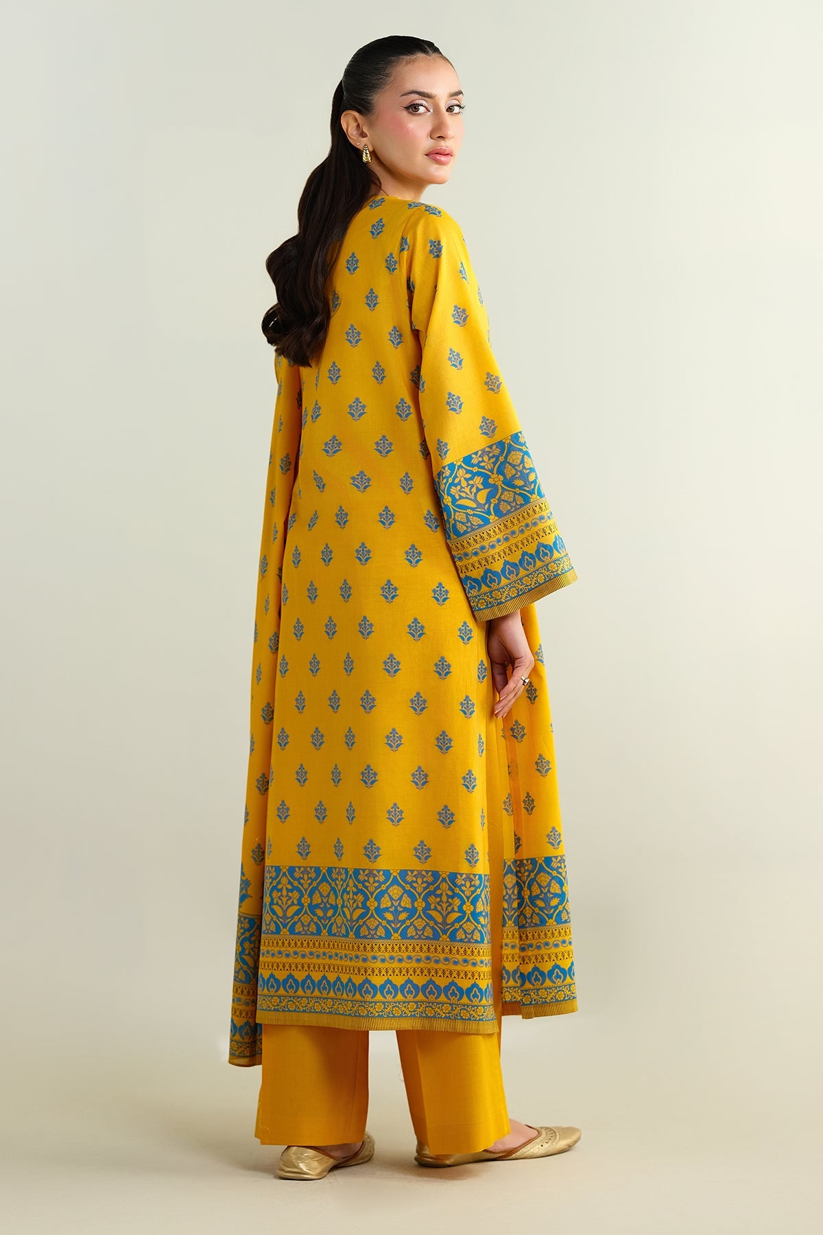 3 Piece - Printed Suit - X6140