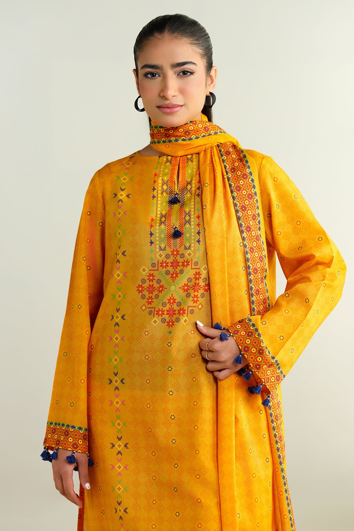3 Piece - Printed Suit - X6144