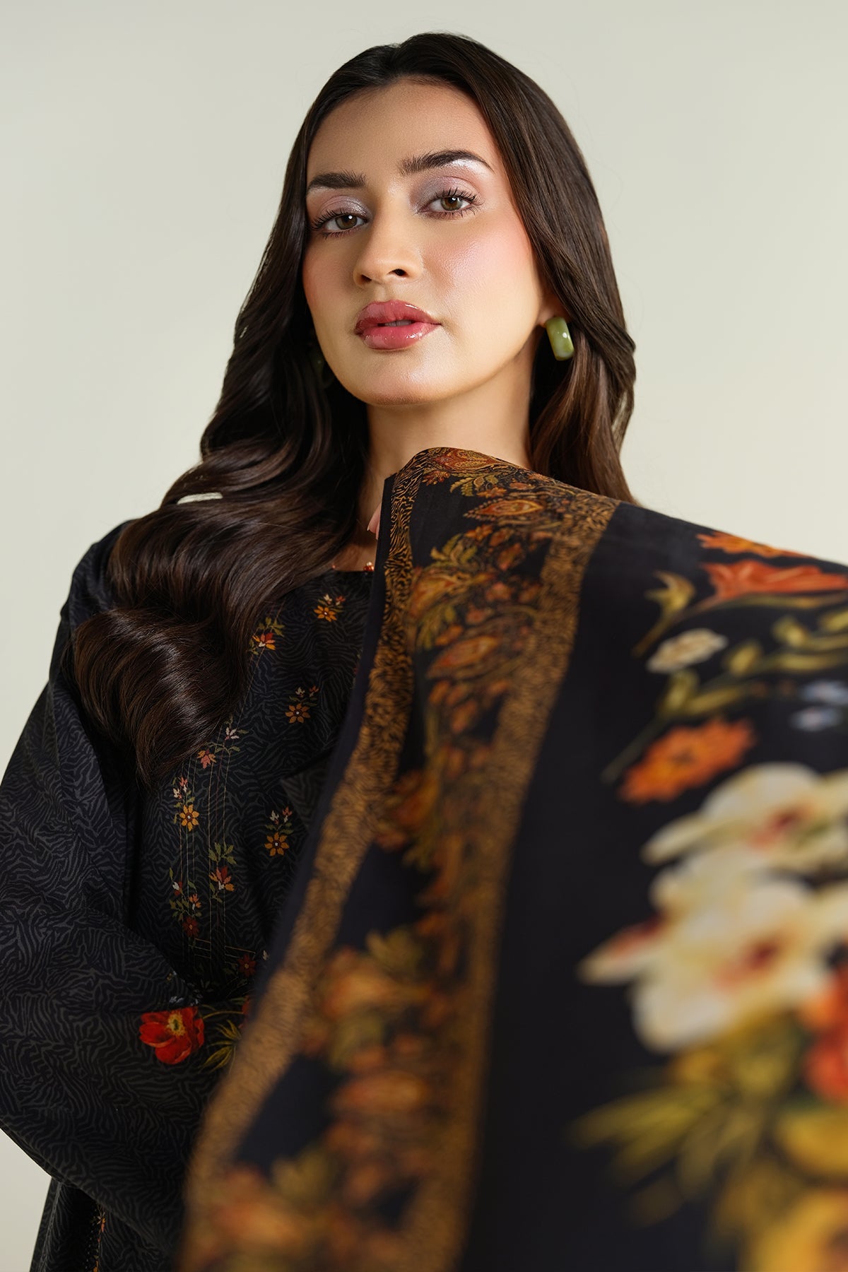 3 Piece - Printed Suit - X6145