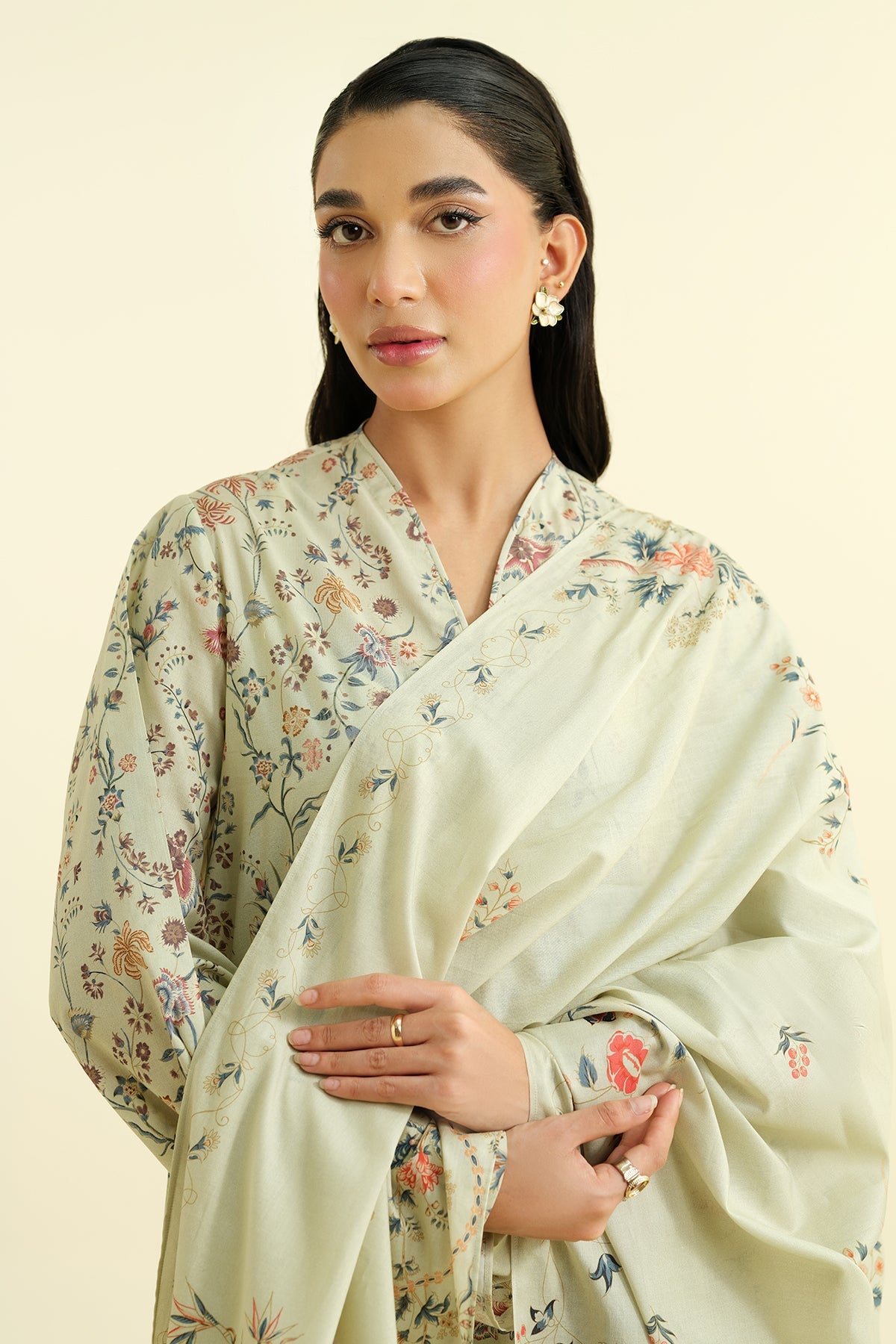 3 Piece - Printed Suit - X6152