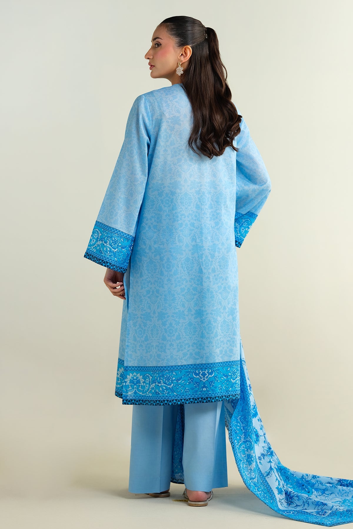 3 Piece - Printed Suit - X6155