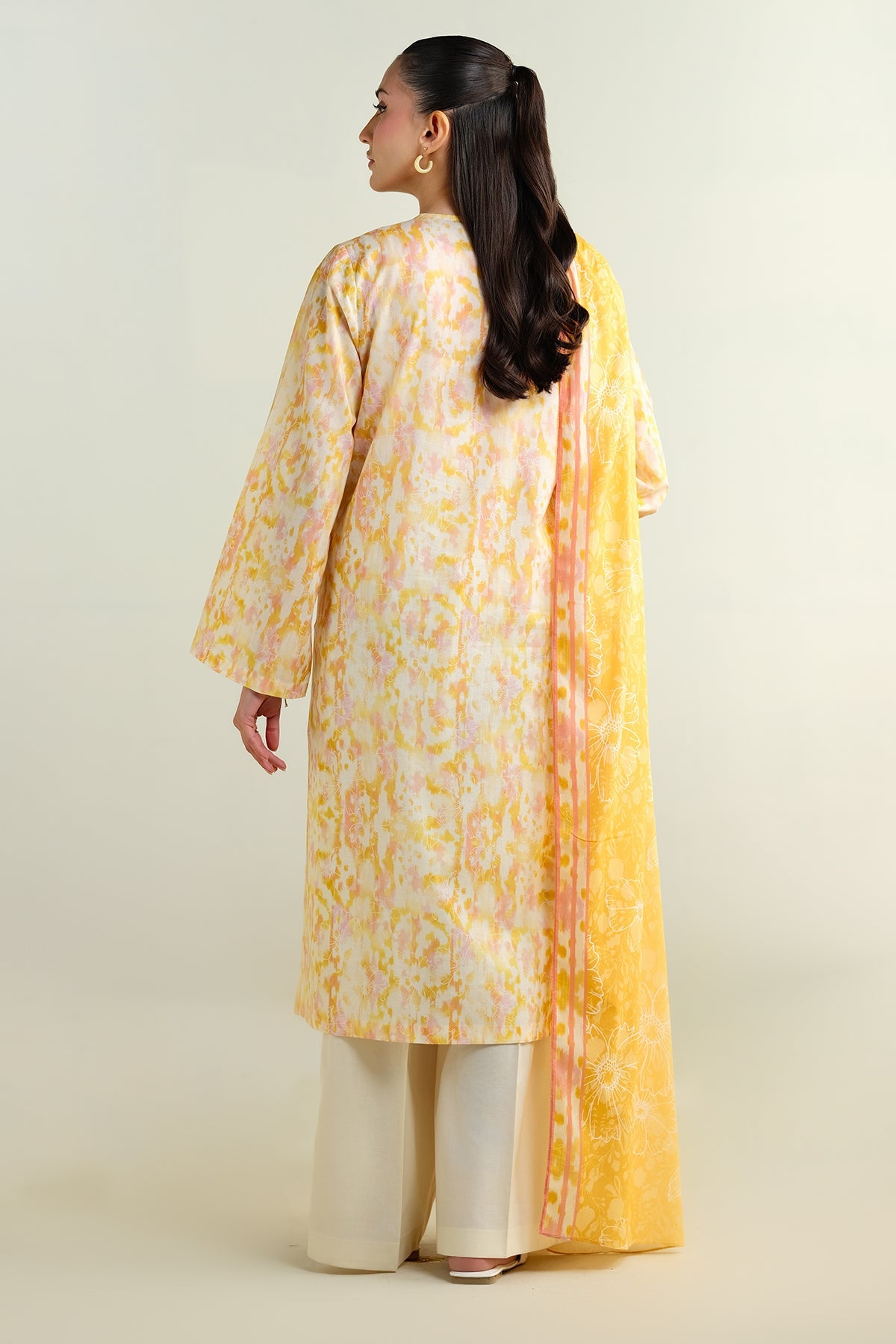 3 Piece - Printed Suit - X6156