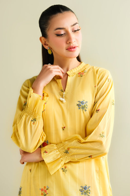 2 Piece - Embroidered Suit - C6104