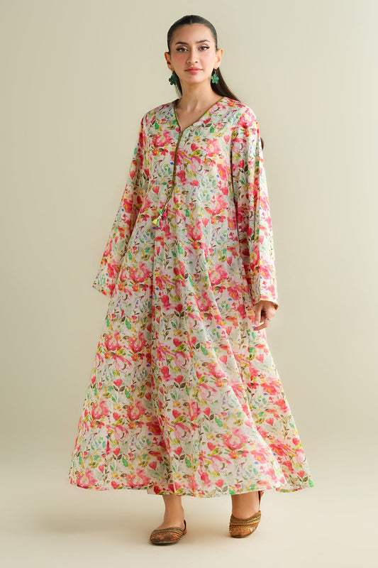 2 Piece - Printed Suit - C6106
