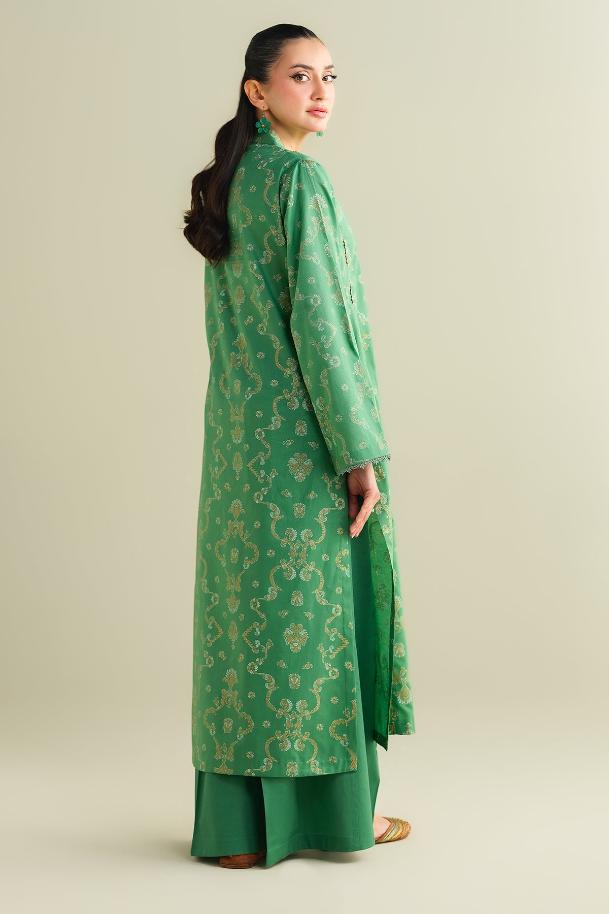2 Piece - Printed Suit - C6108