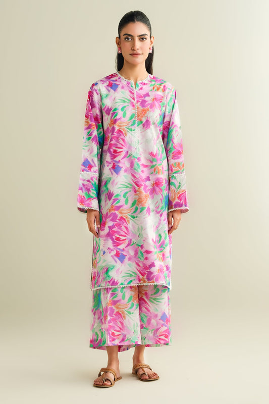 2 Piece - Printed Suit - C6117