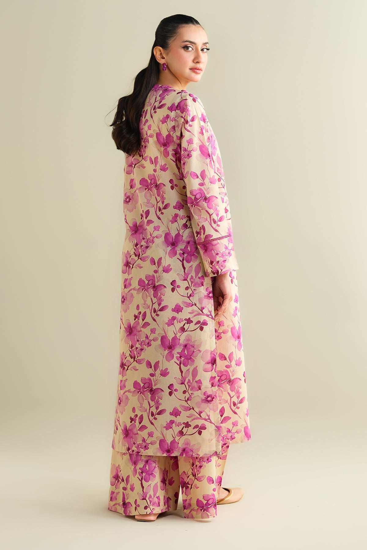 2 Piece - Printed Suit - C6115