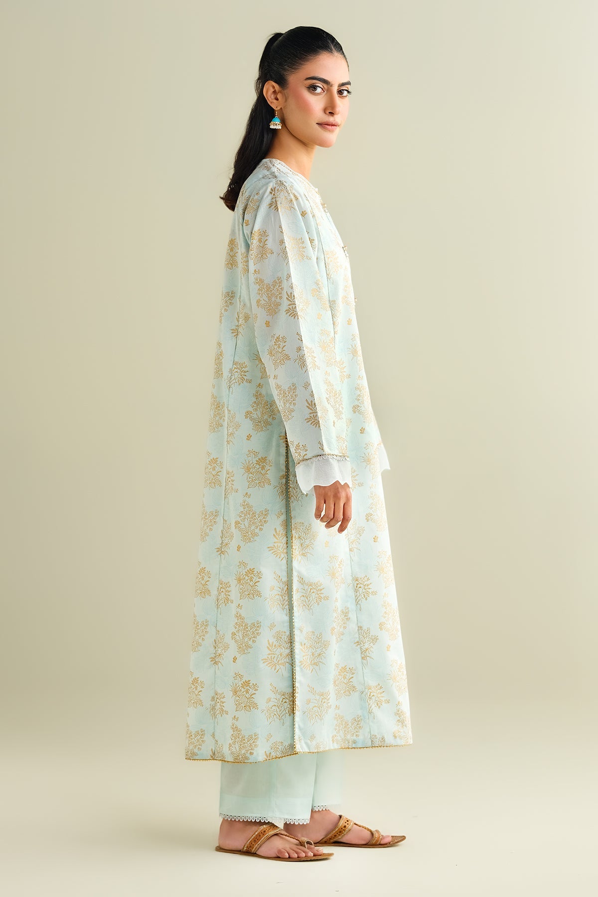 2 Piece - Printed Suit - C6114
