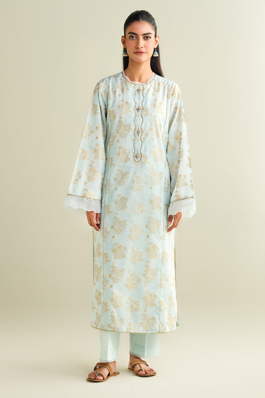 2 Piece - Printed Suit - C6114