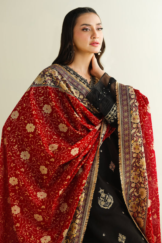 2 Piece - Embroidered Suit - C6126