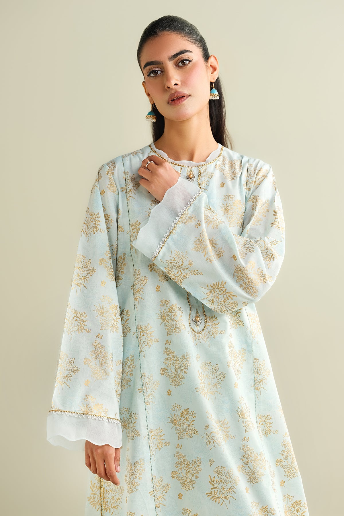 2 Piece - Printed Suit - C6114