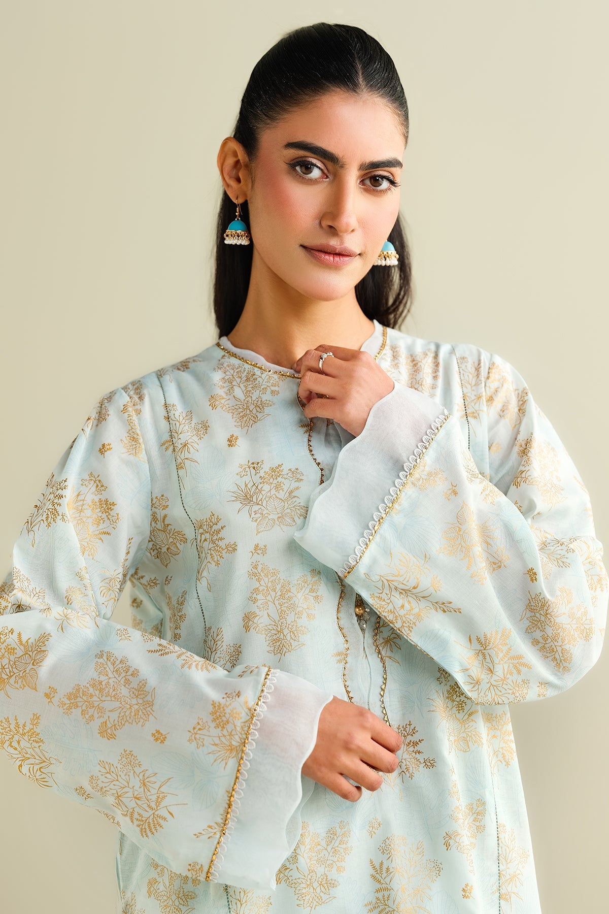 2 Piece - Printed Suit - C6114