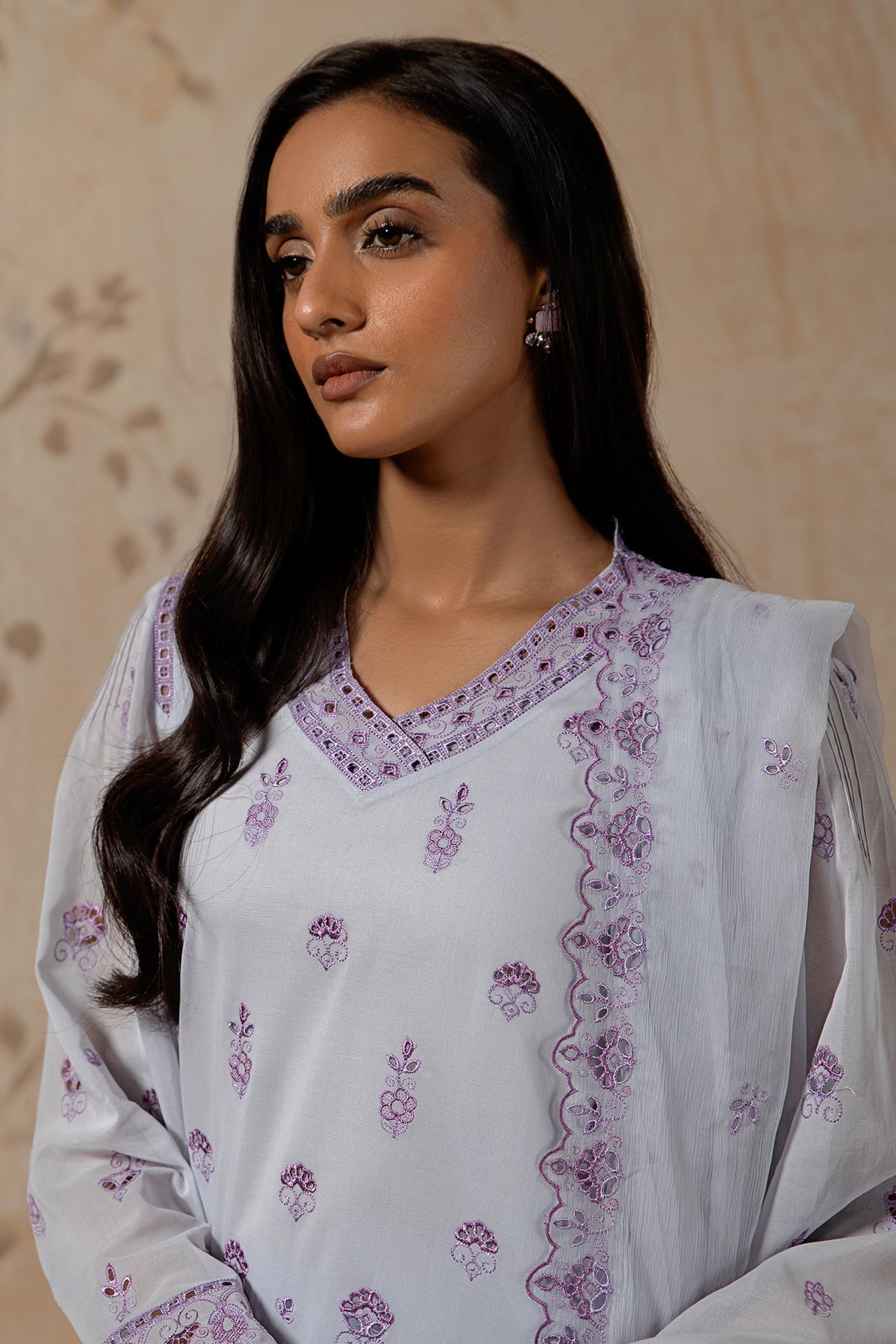 4 Piece - Premium Pure Voile Suit - MC1607-2